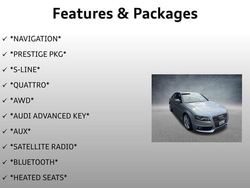 2011 Audi A4 Prestige