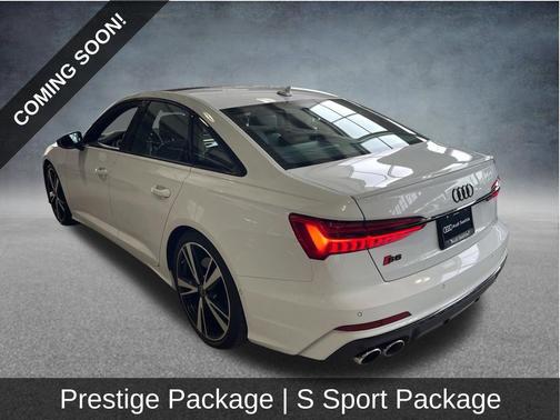 Glacier White 2023 Audi S6 2.9T Prestige