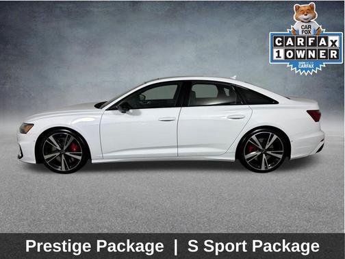 Glacier White 2023 Audi S6 2.9T Prestige