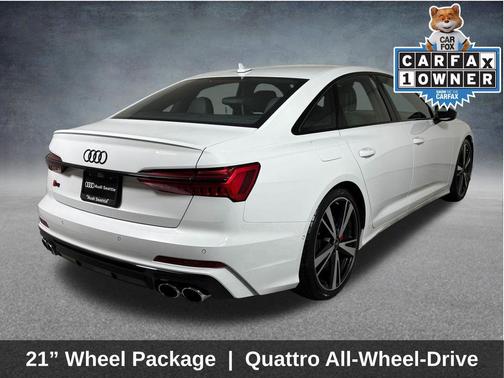 Glacier White 2023 Audi S6 2.9T Prestige