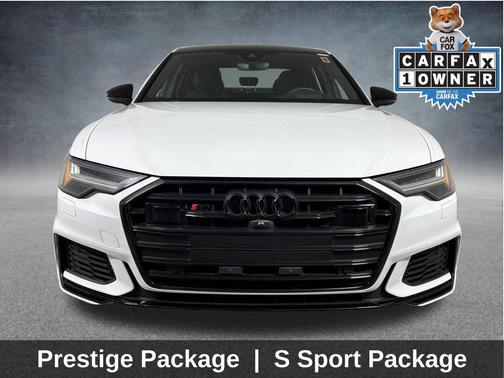 Glacier White 2023 Audi S6 2.9T Prestige