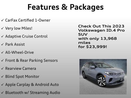 Pure Gray 2023 Volkswagen ID.4 Pro