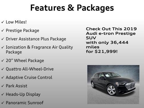 2019 Audi e-tron Prestige