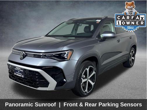 Platinum Gray Metallic 2025 Volkswagen Taos 1.5T SEL