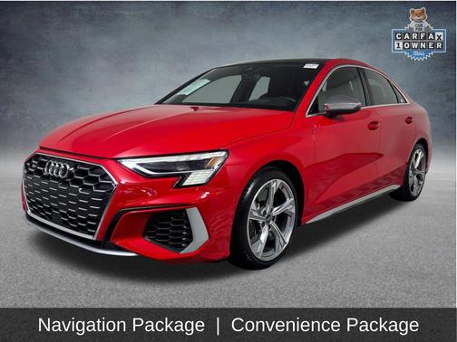 Tango Red Metallic 2023 Audi S3 2.0T Prestige