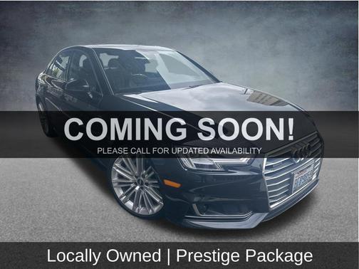 Mythos Black Metallic 2017 Audi A4 2.0T Prestige