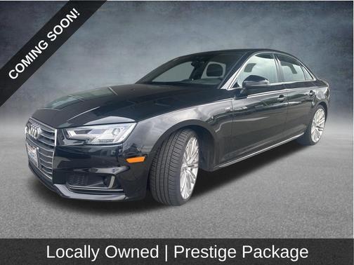 Mythos Black Metallic 2017 Audi A4 2.0T Prestige