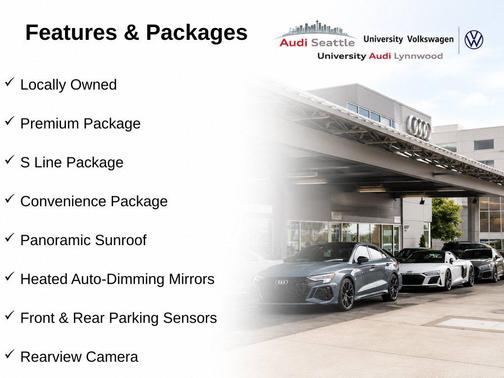 Ibis White 2022 Audi Q3 45 S line Premium