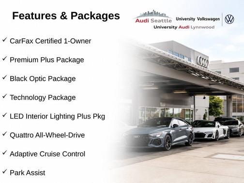 Brilliant Black 2024 Audi A3 Premium
