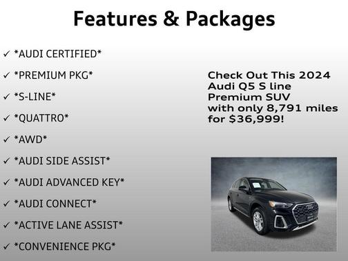 2024 Audi Q5 45 S line Premium