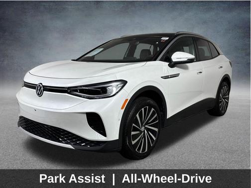 Opal White w/Black Roof 2023 Volkswagen ID.4 Pro S Plus