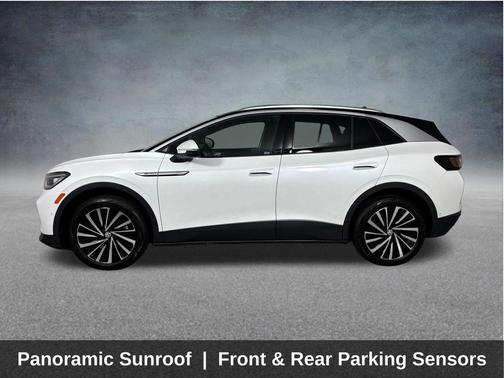 Opal White w/Black Roof 2023 Volkswagen ID.4 Pro S Plus