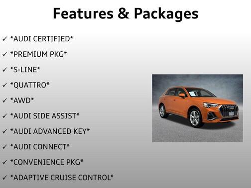2024 Audi Q3 Premium