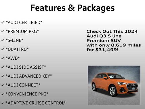 2024 Audi Q3 Premium