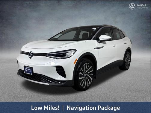 Opal White w/Black Roof 2023 Volkswagen ID.4 Pro S Plus