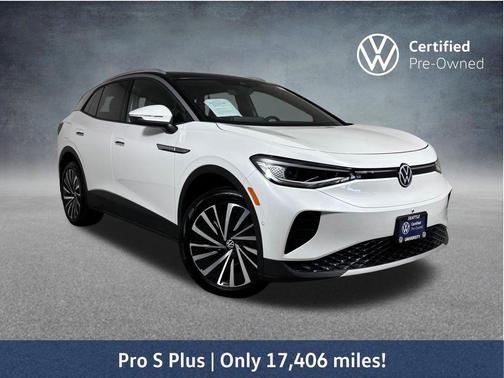 Opal White w/Black Roof 2023 Volkswagen ID.4 Pro S Plus