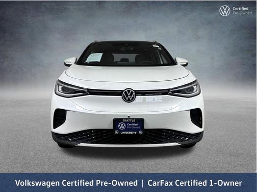 Opal White w/Black Roof 2023 Volkswagen ID.4 Pro S Plus
