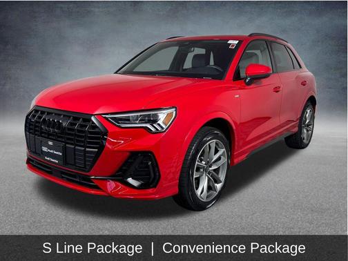 Tango Red Metallic 2023 Audi Q3 45 S line Premium Plus