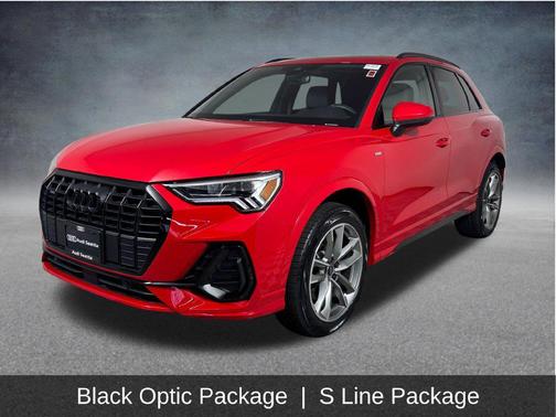 Tango Red Metallic 2023 Audi Q3 45 S line Premium Plus