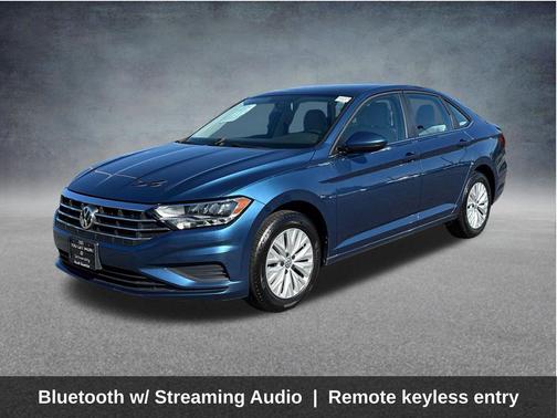 Blue Silk Metallic 2019 Volkswagen Jetta 1.4T S