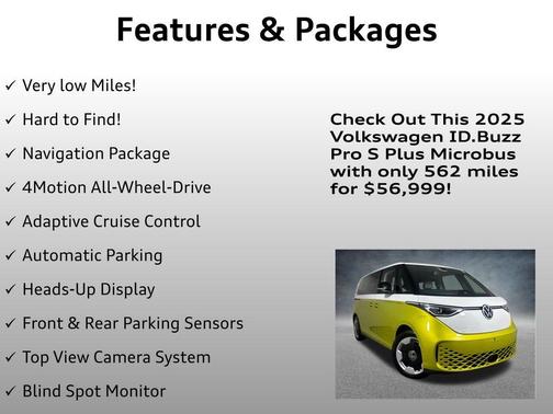 Pomelo Yellow 2025 Volkswagen ID. Buzz Pro S Plus