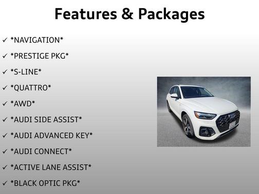 2023 Audi Q5 45 S line Prestige
