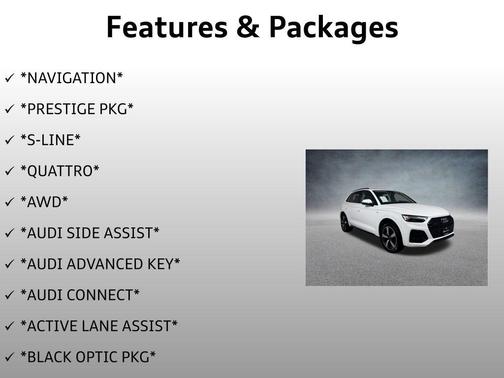 2023 Audi Q5 45 S line Prestige