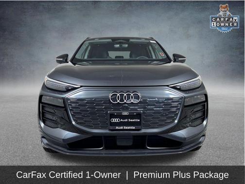Manhattan Gray Metallic 2025 Audi Q6 e-tron Premium Plus