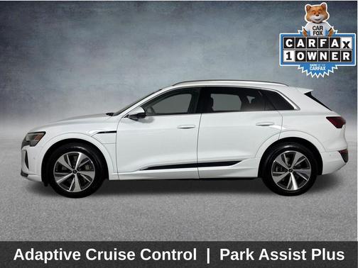 Glacier White Metallic 2024 Audi Q8 e-tron Prestige