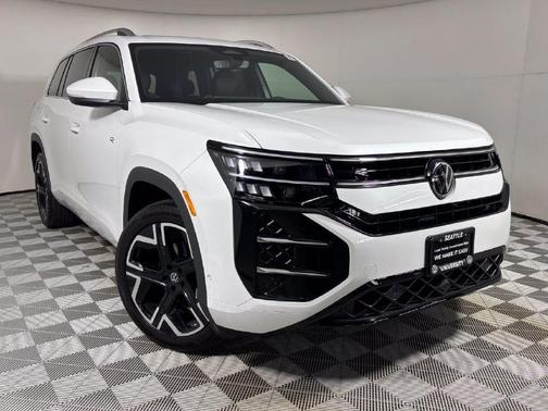 Opal White Pearl 2027 Volkswagen Atlas SEL Premium R-Line