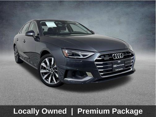 Manhattan Gray Metallic 2021 Audi A4 40 Premium