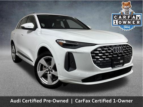 Glacier White Metallic 2025 Audi Q5 2.0T Premium Plus