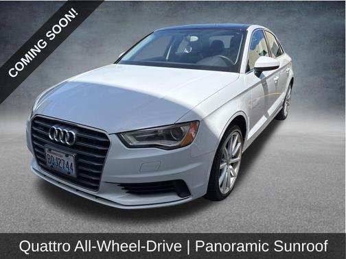 Glacier White Metallic 2015 Audi A3 2.0T Premium