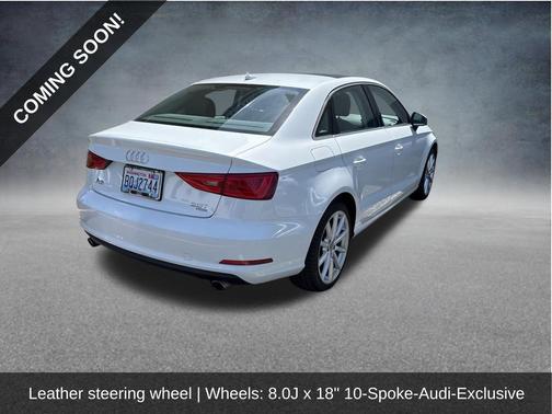 Glacier White Metallic 2015 Audi A3 2.0T Premium