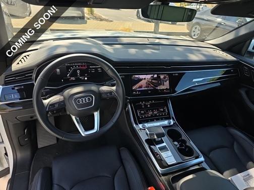 White 2025 Audi Q8 55 Prestige