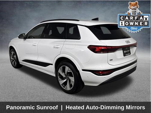 Glacier White Metallic 2025 Audi Q6 e-tron Premium Plus