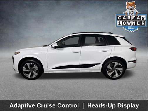 Glacier White Metallic 2025 Audi Q6 e-tron Premium Plus