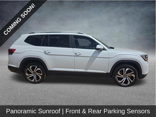 Opal White Pearl 2023 Volkswagen Atlas 3.6L SEL