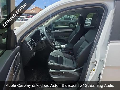 Opal White Pearl 2023 Volkswagen Atlas 3.6L SEL