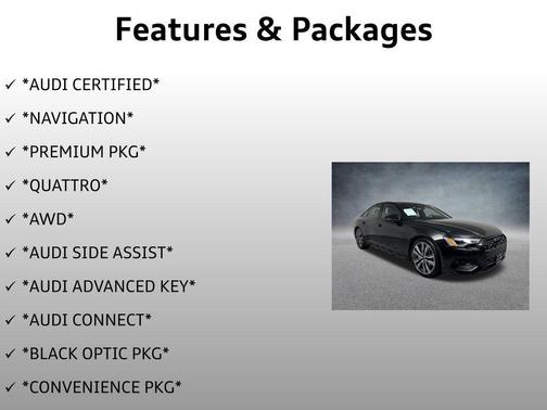 2024 Audi A6 45 Premium