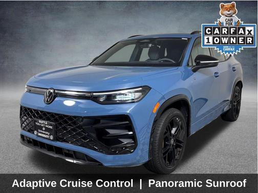 Monterey Blue Pearl 2025 Volkswagen Tiguan 2.0T SE R-Line Black 4MOTION