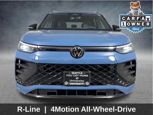 Monterey Blue Pearl 2025 Volkswagen Tiguan 2.0T SE R-Line Black 4MOTION