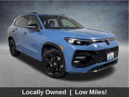 Monterey Blue Pearl 2025 Volkswagen Tiguan 2.0T SE R-Line Black 4MOTION
