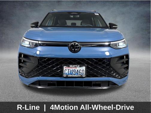 Monterey Blue Pearl 2025 Volkswagen Tiguan 2.0T SE R-Line Black 4MOTION