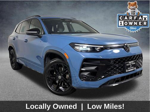 Monterey Blue Pearl 2025 Volkswagen Tiguan 2.0T SE R-Line Black 4MOTION