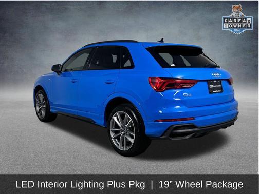 Turbo Blue 2023 Audi Q3 45 S line Premium Plus