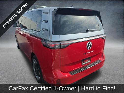 Cherry Red 2025 Volkswagen ID. Buzz Pro S Plus
