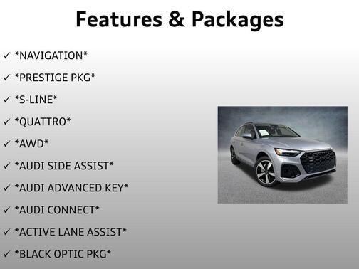 2023 Audi Q5 45 S line Prestige