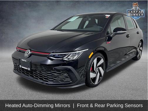Deep Black Pearl 2022 Volkswagen Golf GTI 2.0T S DSG