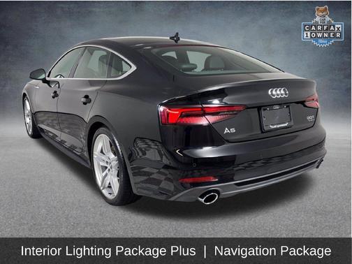 Mythos Black Metallic 2018 Audi A5 2.0T Prestige
